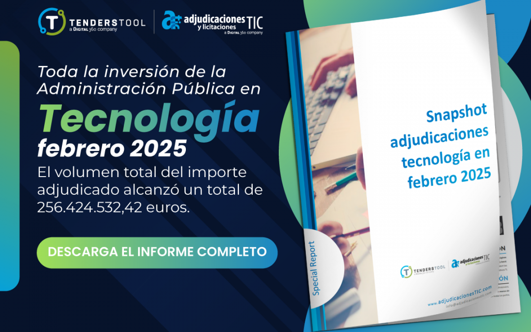 Snapshot adjudicaciones tecnología en febrero 2025